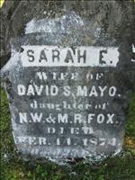 Mayo, Sarah E. (Fox)